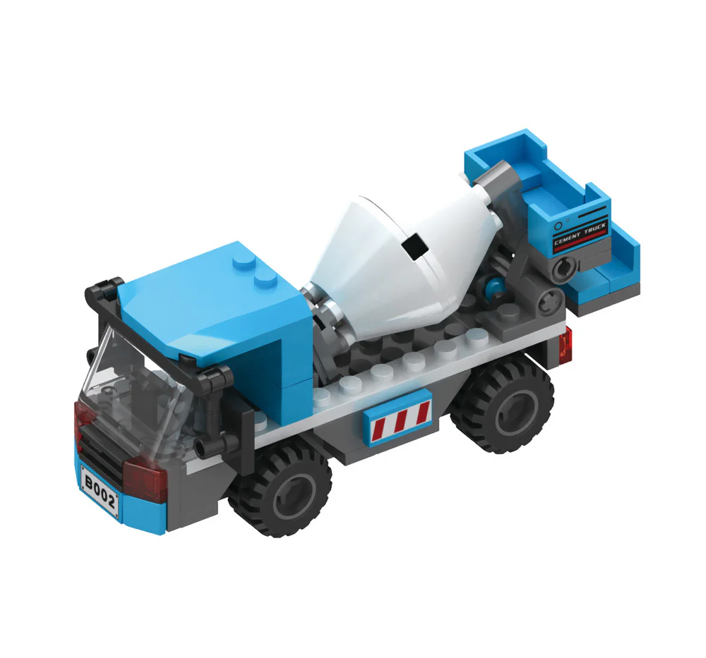 Hello, DAWILL offers 8 models of self-propelled road roller, long arm excavator, engineering grader, wheel type push loader, crane hoist, rotating mixer, lifting and lowering dump truck, and demolition drill car. 佳奇积木 JAKI JK9233