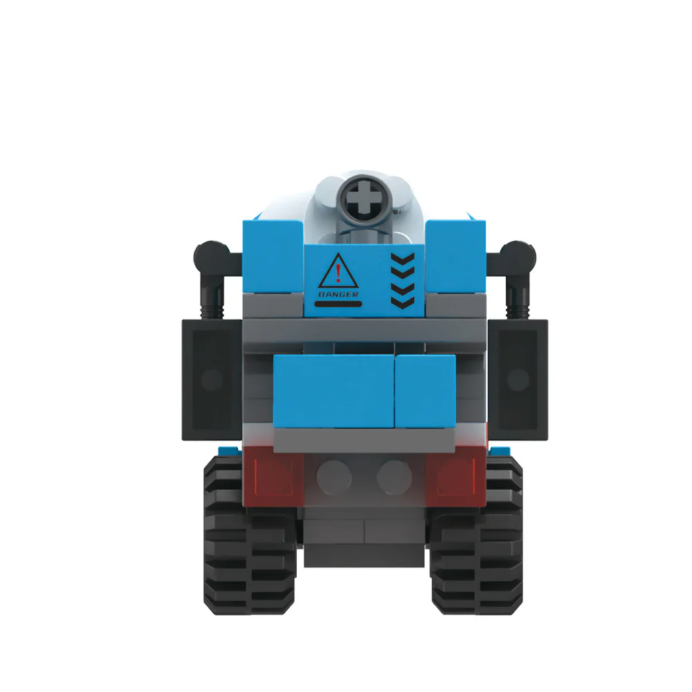 Hello, DAWILL offers 8 models of self-propelled road roller, long arm excavator, engineering grader, wheel type push loader, crane hoist, rotating mixer, lifting and lowering dump truck, and demolition drill car. 佳奇积木 JAKI JK9233 image 11