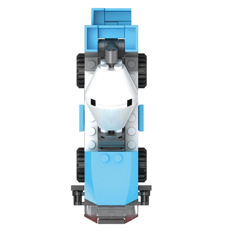 Hello, DAWILL offers 8 models of self-propelled road roller, long arm excavator, engineering grader, wheel type push loader, crane hoist, rotating mixer, lifting and lowering dump truck, and demolition drill car. 佳奇积木 JAKI JK9233 image 15