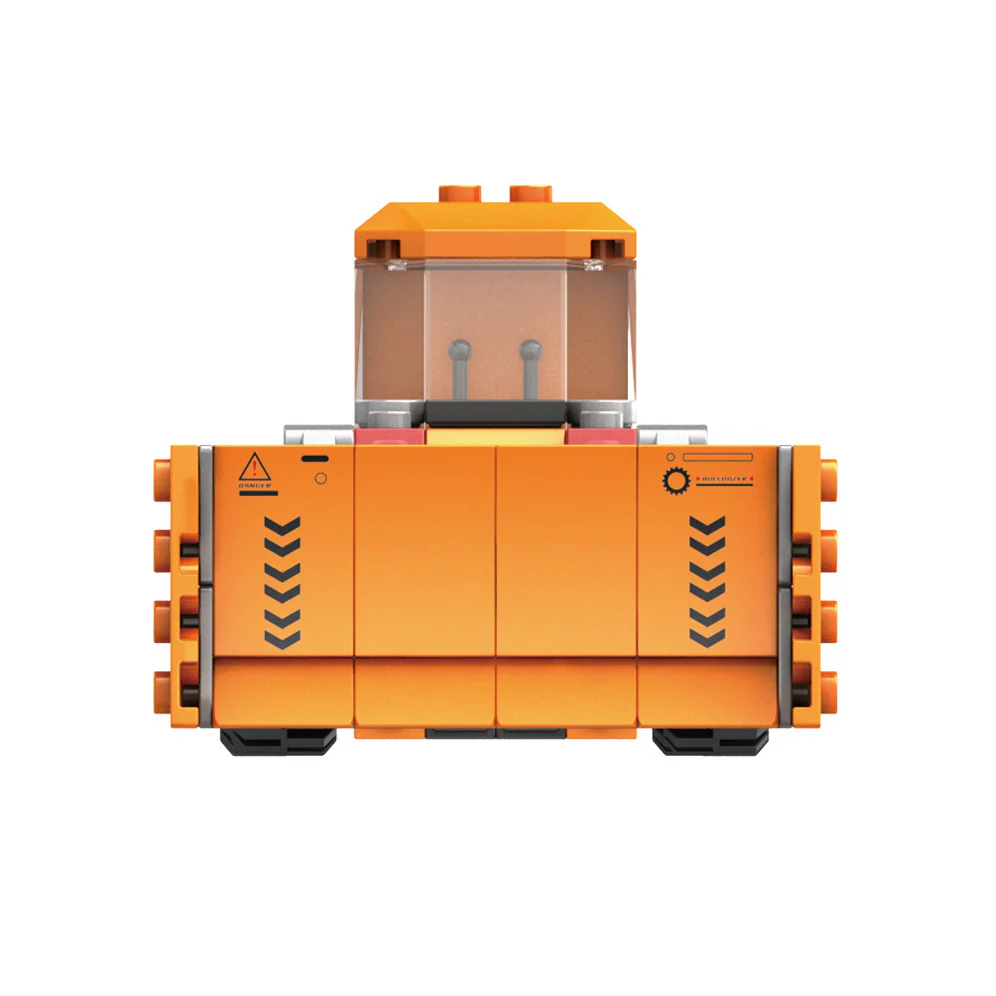 Hello, DAWILL offers 8 models of self-propelled road roller, long arm excavator, engineering grader, wheel type push loader, crane hoist, rotating mixer, lifting and lowering dump truck, and demolition drill car. 佳奇积木 JAKI JK9233 image 45