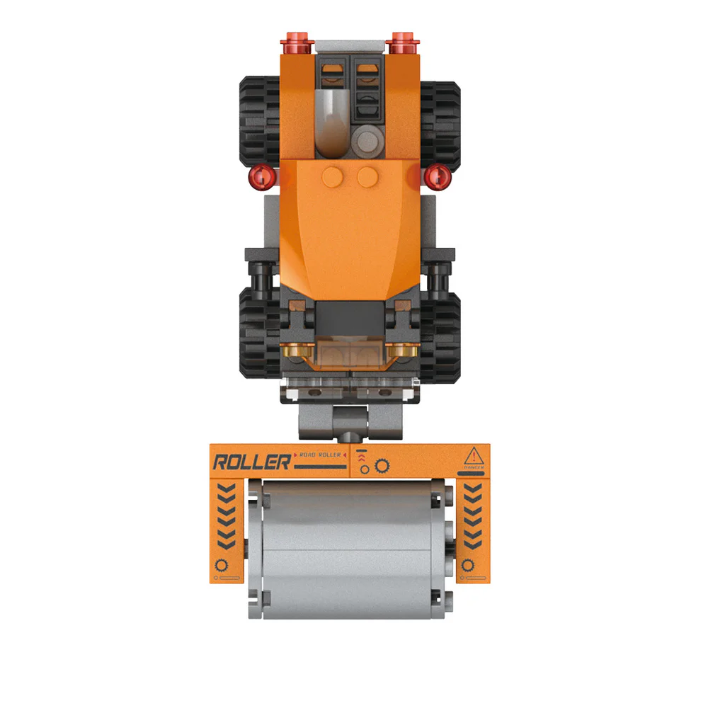 Hello, DAWILL offers 8 models of self-propelled road roller, long arm excavator, engineering grader, wheel type push loader, crane hoist, rotating mixer, lifting and lowering dump truck, and demolition drill car. 佳奇积木 JAKI JK9233 image 48