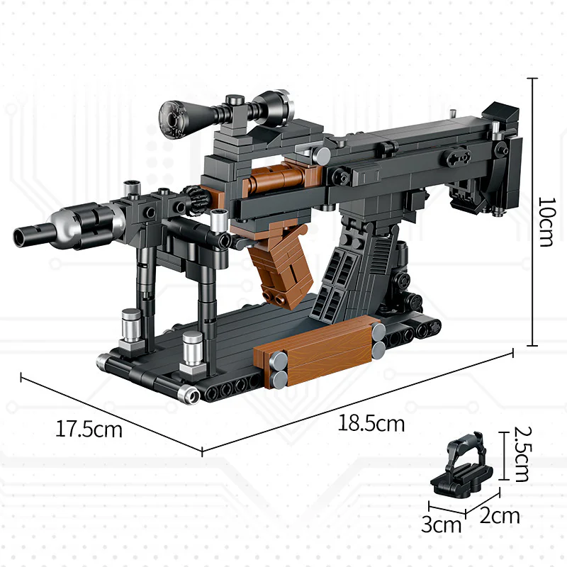 Uranium: assault rifle 8 方橙积木 Forange FC3832 image 3