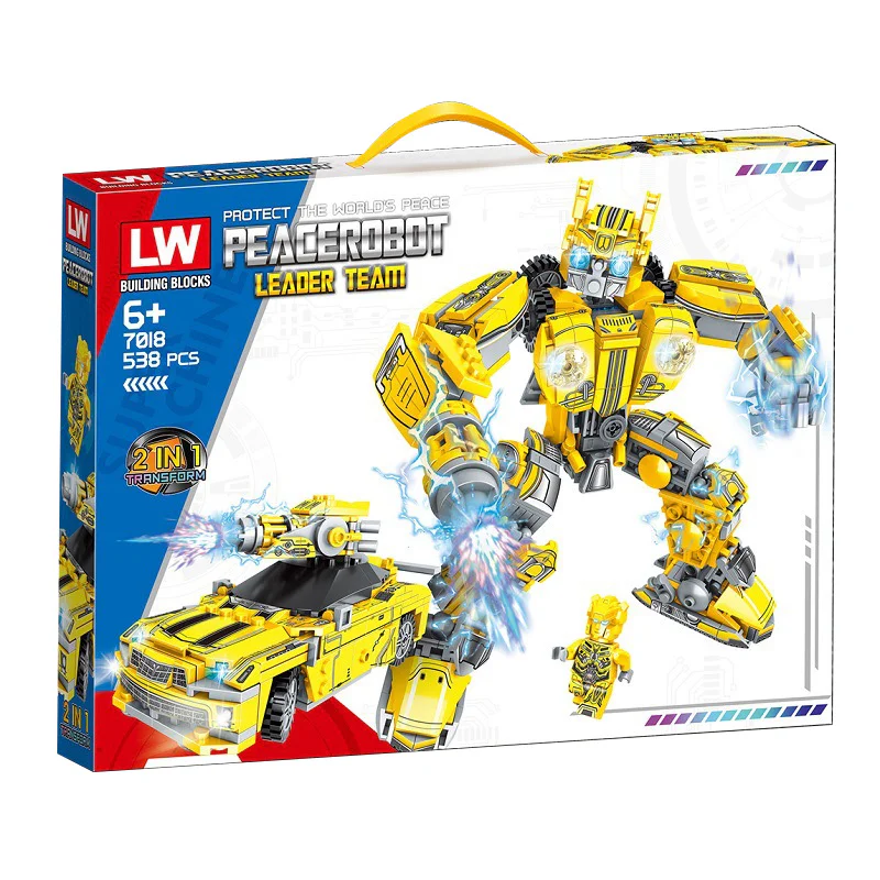 Hornet robot 乐玩积木LW 7018