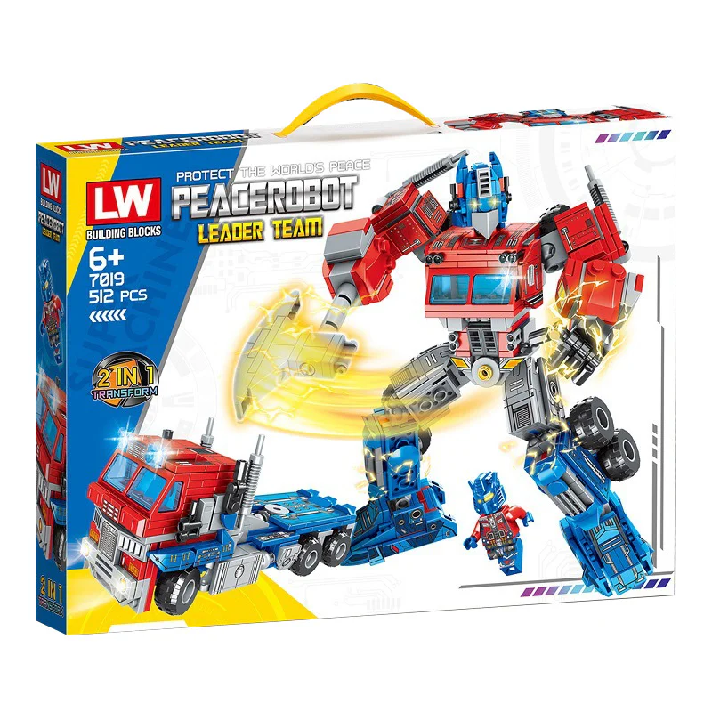 Optimus 乐玩积木LW 7019 image 1