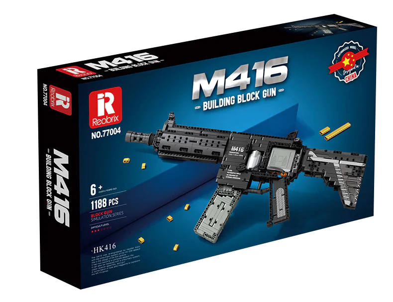 M416 ASSAULT RIFLES 臻砖科技 Reobrix 77004 image 1