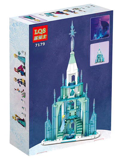 Ice and magic: Ice Castle 蓝骑士LQS 7179 image 1