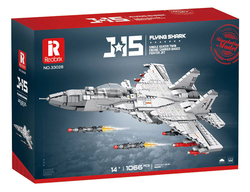 Shenyang J-15 twin-engine carrier-based fighter-bomber 臻砖科技 Reobrix 33028 image 8