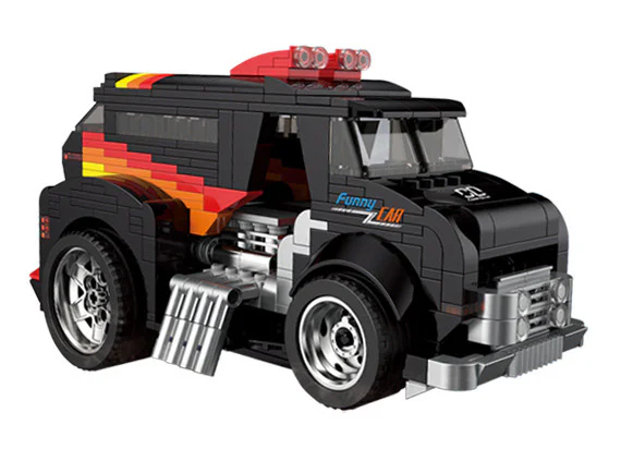 Demolition: Dismissed Red Tiger, multi-purpose car 1:20 迪库 DECOOL/酷小砖 BrickCool KC205
