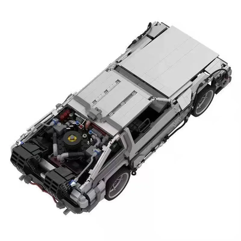 Back to the future: DeLorean DMC-12 Time Machine 杰星 JIESTAR 92004 image 4