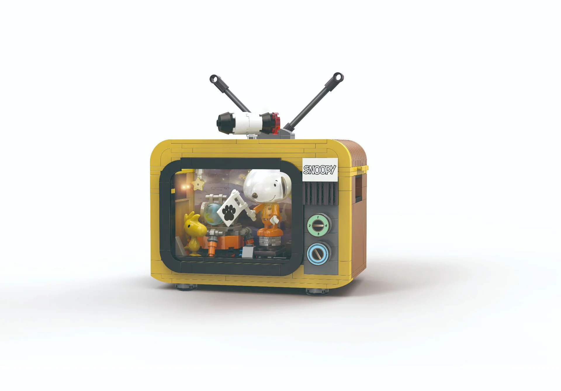 Snoopy Space Theme TV. Yellow 哲高 ZHEGAO LN8081