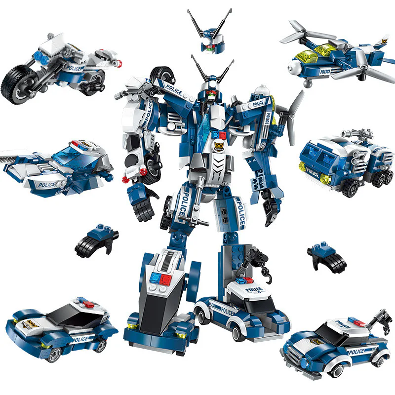 "Accumulation Series: Stormy Warrior 6-in-1" 启蒙 QMAN/ENLIGHTEN/Keeppley 1407-3 image 4