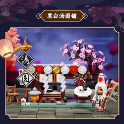 Yin-yang teacher: food festival, black and white soup shop