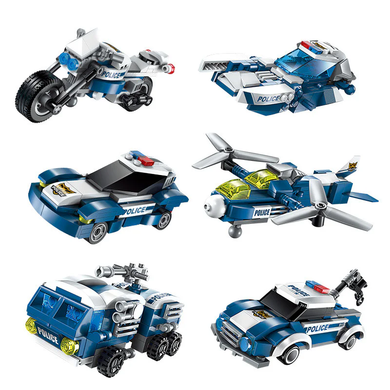 "Accumulation Series: Stormy Warrior 6-in-1" 启蒙 QMAN/ENLIGHTEN/Keeppley 1407-3 image 9