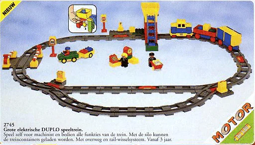 Electric train 乐高 LEGO 2745 image 1