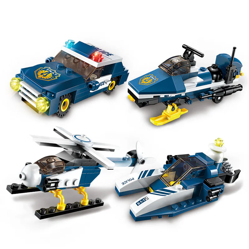 Volatility series: Storm helicopter 8 plus 1 启蒙 QMAN/ENLIGHTEN/Keeppley 1801-4 image 4