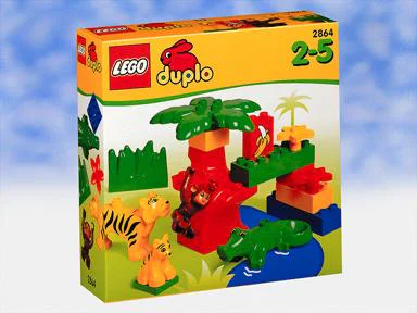 Wild animals 乐高 LEGO 2864 image 1