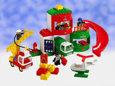 Fire Police Department 乐高 LEGO 2811