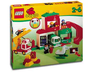 Fire Police Department 乐高 LEGO 2811 image 1