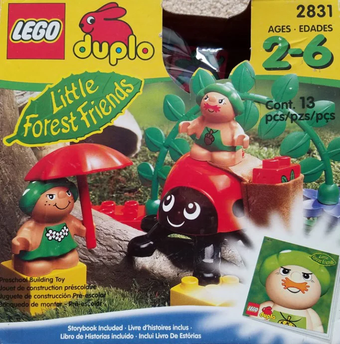 Little Forest Friends: Poison mushrooms 乐高 LEGO 2831 image 1