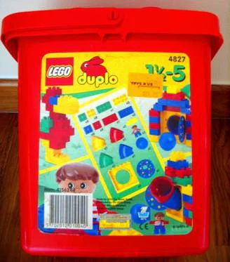 Piling barrels. 乐高 LEGO 4827 image 1