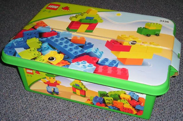 Green modular box 乐高 LEGO 3336 image 1
