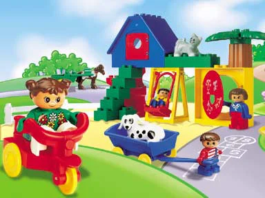 The playground 乐高 LEGO 3093