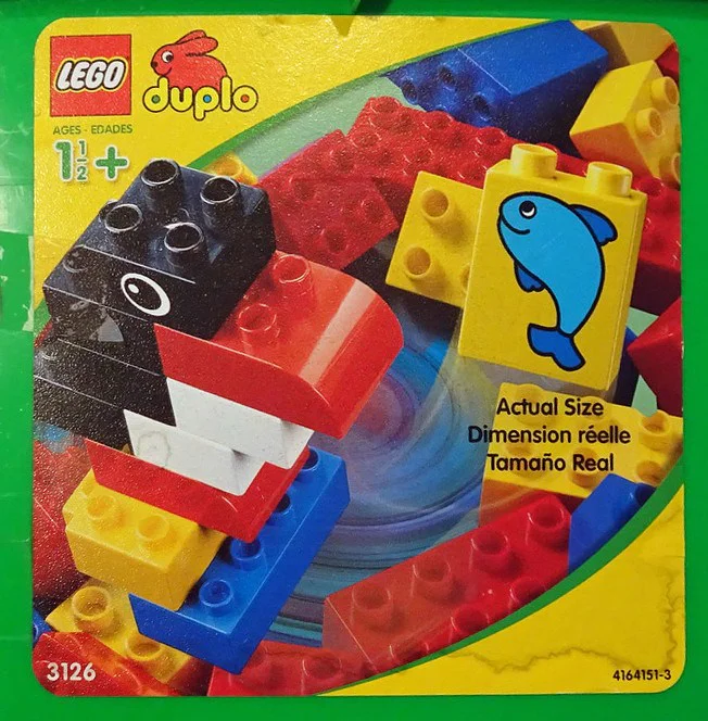 Green lattice bucket 乐高 LEGO 3126