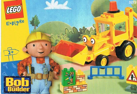 Construction worker Bob: Forklift 乐高 LEGO 3272 image 1