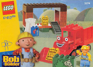 Construction worker Bob: Bob and Muck Fix the Barn 乐高 LEGO 3274 image 2