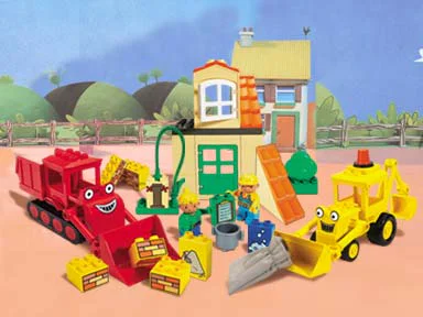 Construction worker Bob: Buck and Scoop 乐高 LEGO 3276 image 1