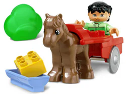 Horses and wagons