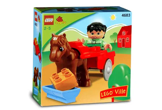 Horses and wagons 乐高 LEGO 4683 image 1