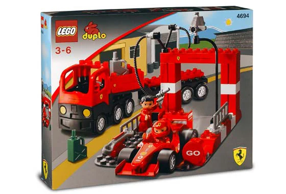 FERRARI F1 CONVOY 乐高 LEGO 4694 image 1
