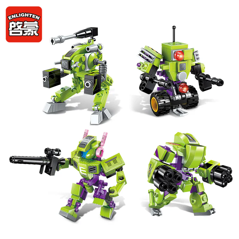 Series of Accumulative Changes: Quad-Integrated Vanguard Police 启蒙 QMAN/ENLIGHTEN/Keeppley 1802-4 image 7