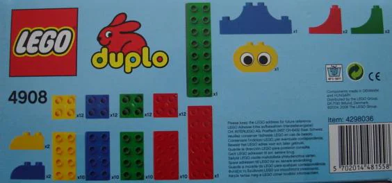 Duplo Basic Bricks 乐高 LEGO 4908 image 2