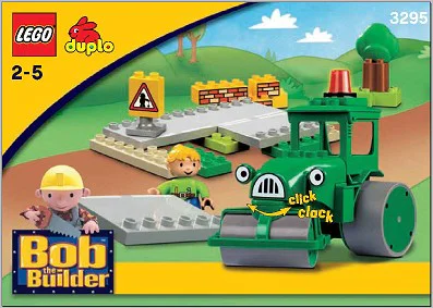Construction worker Bob Roley's Road Set 乐高 LEGO 3295 image 1