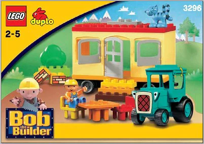 Construction workers: Travis and the Mobile Caravan 乐高 LEGO 3296 image 1