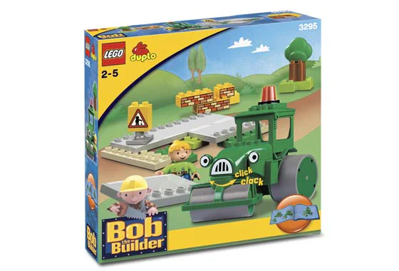 Construction worker Bob Roley's Road Set 乐高 LEGO 3295 image 2