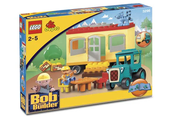 Construction workers: Travis and the Mobile Caravan 乐高 LEGO 3296 image 2