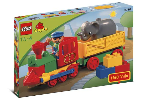 My first train carriage. 乐高 LEGO 5606 image 1