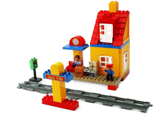 Train station 乐高 LEGO 3778