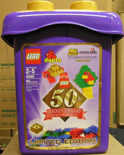 50th Anniversary Puzzled Barrel 乐高 LEGO 4085-2 image 1