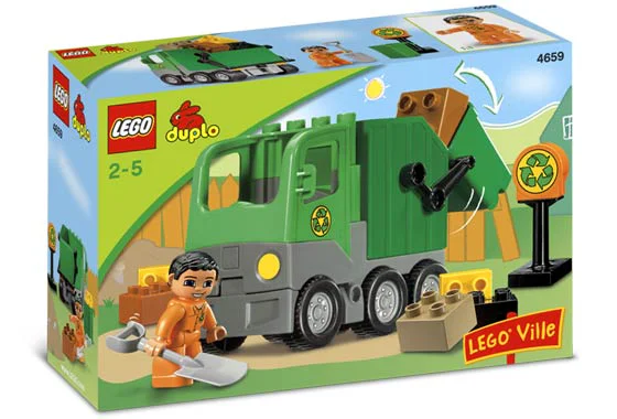 Garbage truck 乐高 LEGO 4659 image 1