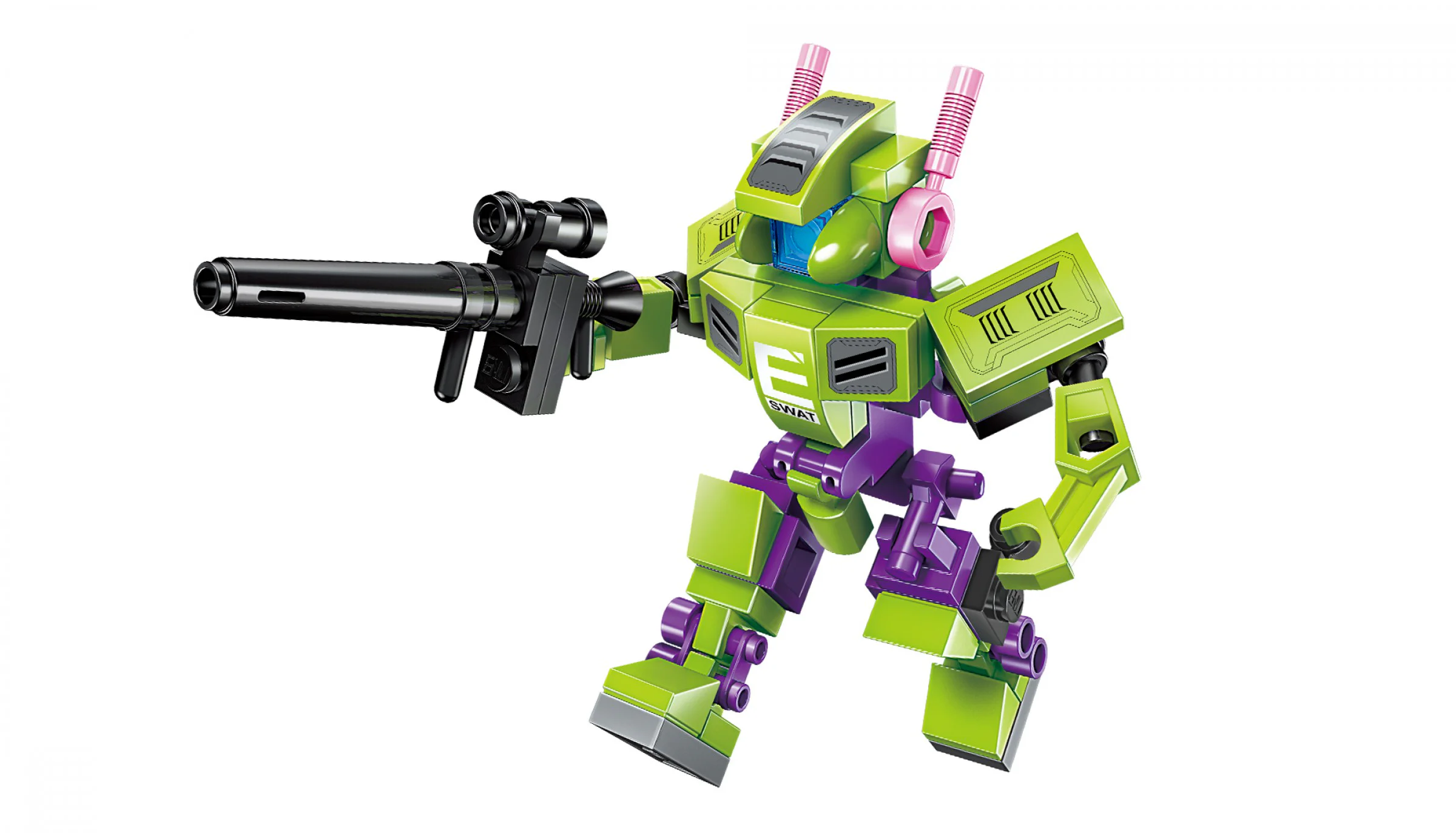 Series of Accumulative Changes: Quad-Integrated Vanguard Police 启蒙 QMAN/ENLIGHTEN/Keeppley 1802-4 image 15