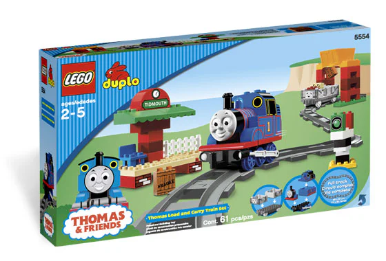 Thomas and his friends: Thomas Load and Carry Train Set 乐高 LEGO 5554 image 2