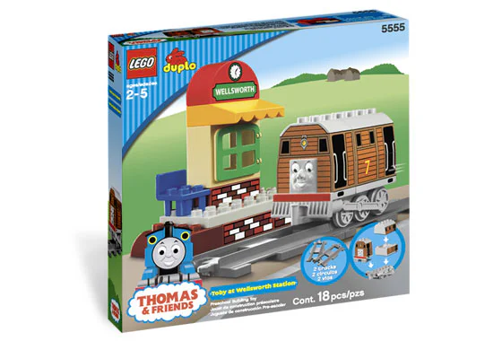 Thomas and his friends: Toby at Wellsworth State 乐高 LEGO 5555 image 2