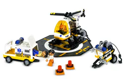 Helicopter rescue team