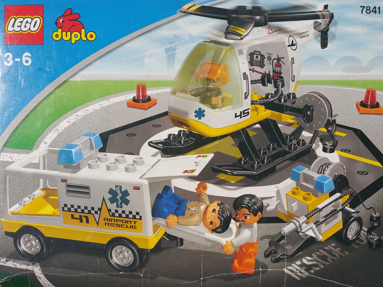 Helicopter rescue team 乐高 LEGO 7841 image 1