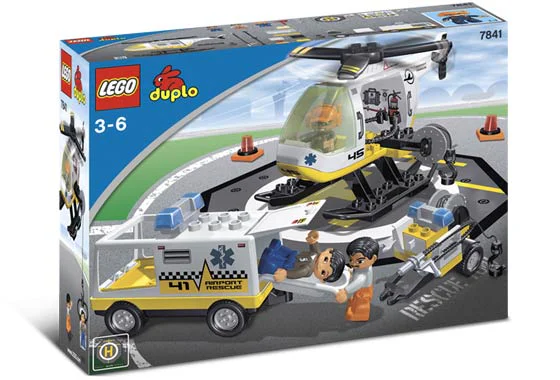 Helicopter rescue team 乐高 LEGO 7841 image 2