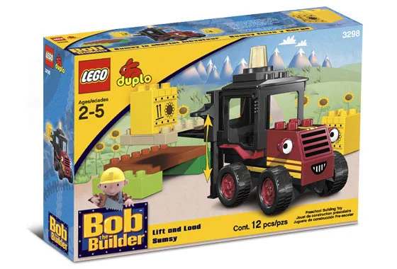 Construction worker Bob: Lift and Load Summary 乐高 LEGO 3298 image 1